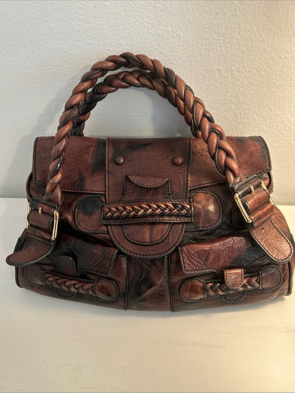 Valentino Garavani Shoulder Bags Brown Size One Size